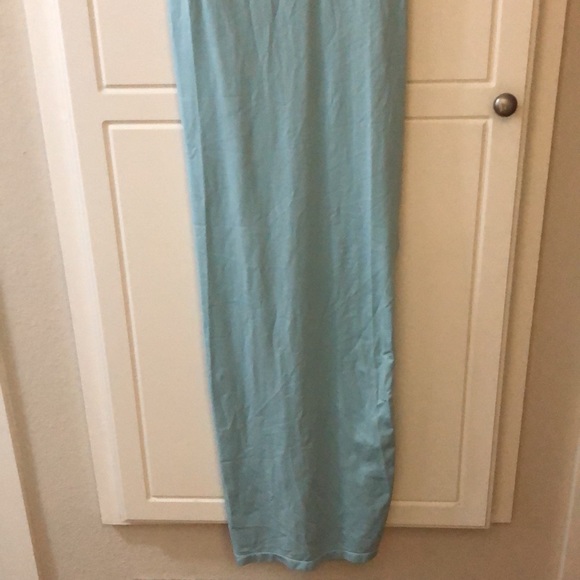 Simon Miller Novo Maxi Dress in Clear Blue Sundress Cutout XS / S - Picture 5 of 8